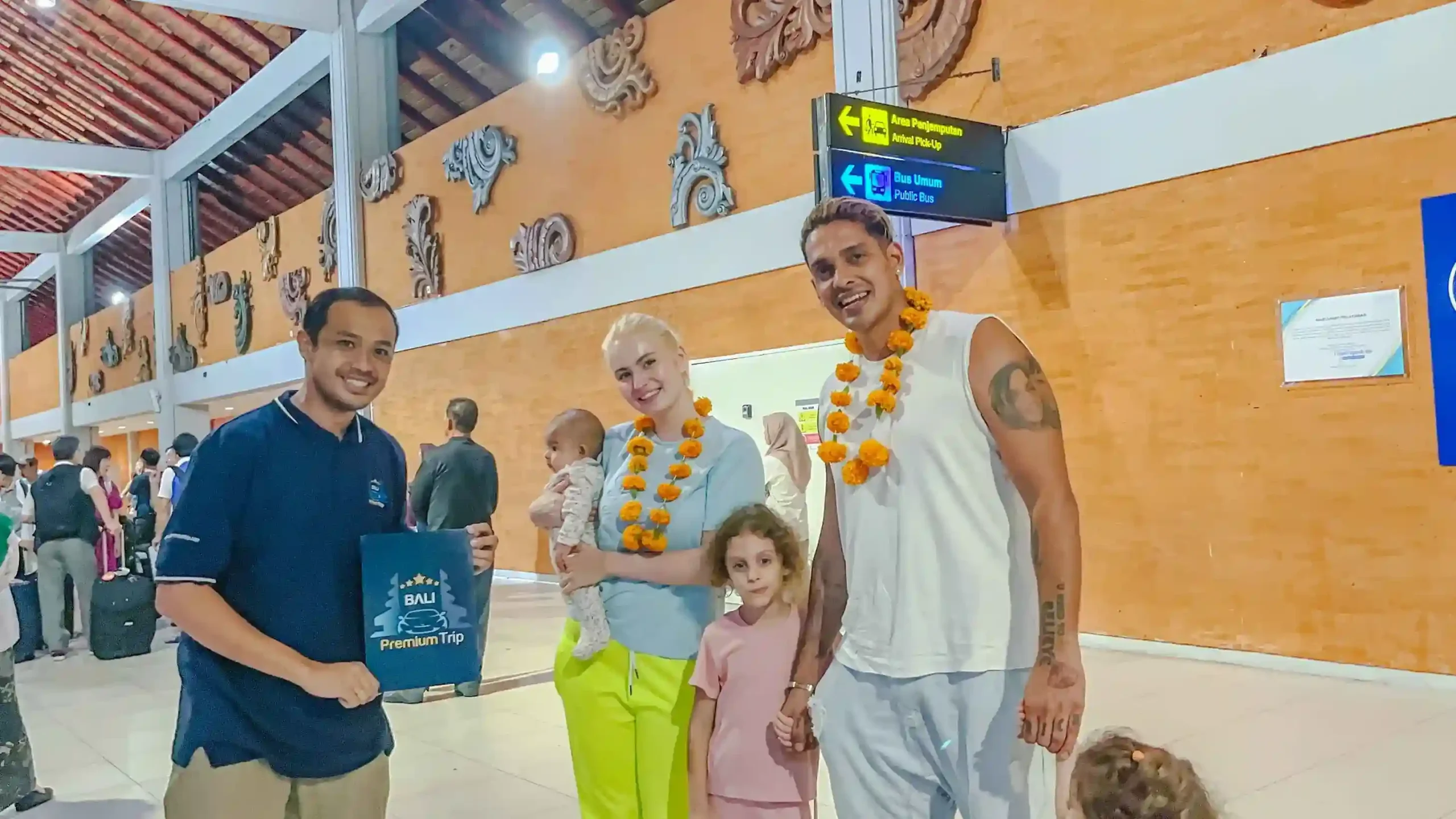 Arriving guests met at Ngurah Rai International Airport, Denpasar Bali